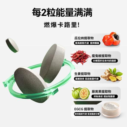 FLALIU控体助燃片果蔬酵素阻油阻碳水轻盈体态科学纤体海外旗舰店 商品图4