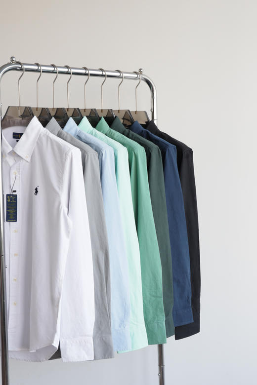 R.L 牛津纺 多色全棉水洗长袖衬衫 CS224 商品图0