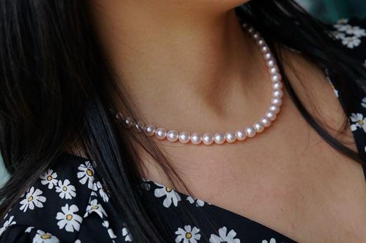 7mm-8mm akoya珍珠项链 商品图4