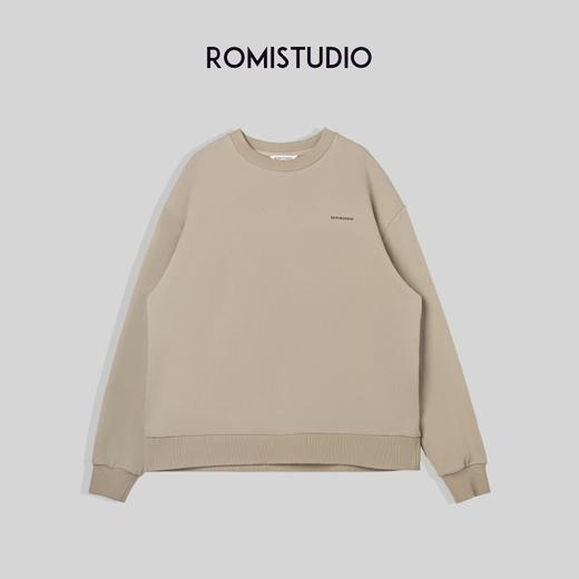 ROMI STUDIO【luxy系列】复古绿休闲百搭卫衣套装K3080/T3081(现货) 商品图1