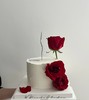【优品系列】---【简约玫瑰】（单层加高款）女神节、三八妇女节蛋糕 商品缩略图0