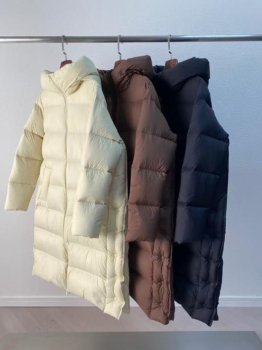 95白鸭绒长款羽绒服！泡芙一眼就热长款羽绒服！ 商品图2