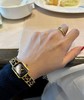 经典香奶奶方糖原装机芯纯皮表链石英手表 商品缩略图4