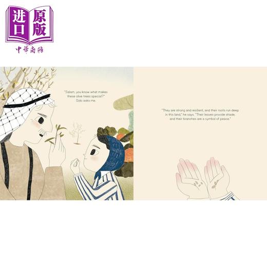 【中商原版】橄榄树 My Olive Tree 英文原版 儿童绘本 图画故事书 一个关于社区和爱的力量的动人故事 亲子读物 进口精装童书 商品图1