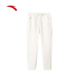 【S/M/L断码】安踏运动长裤女新款针织卫裤健身跑步黑色运动裤子162517312【无货退款，介意勿拍】