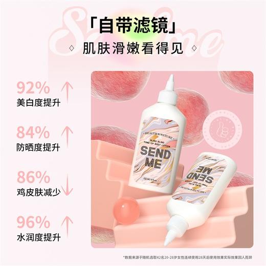 法国进口SendMe身体素颜霜乳保湿润肤滋润补水烟酰胺美白官方正品 商品图3