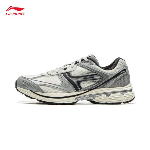 李宁 奔腾P1000 男女款 2025春季舒适透气回弹休闲慢跑复古跑鞋 商品图2