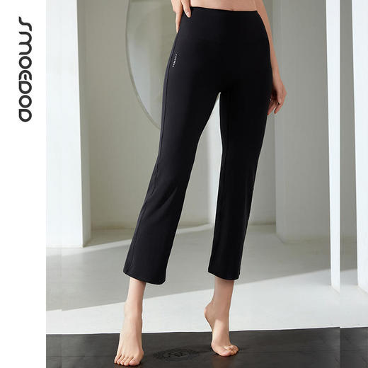 2025春夏SMOEDOD/水沐伊朵瑜伽烟管裤后腰口袋高弹塑性莱卡面料亲肤吸排6598 商品图2