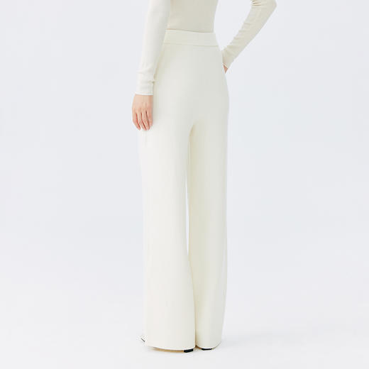 东黎 • 秀场同款 山羊绒女士秋冬拖地阔腿裤 4119 商品图10