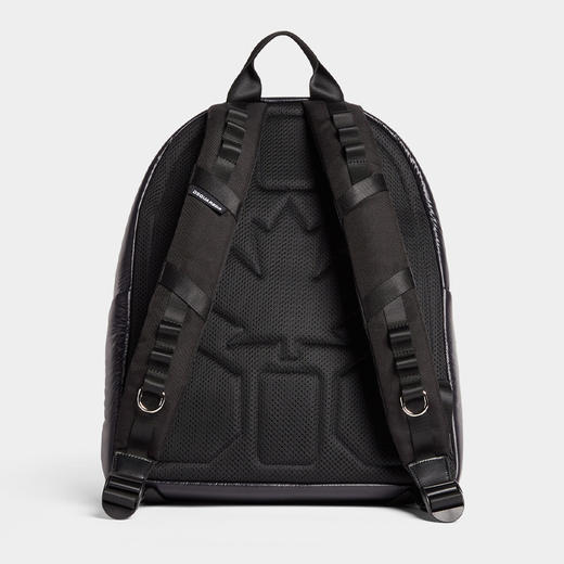 DSQUARED2 男士徽标压花双肩包 黑色 BPM0114 11702383 2124 商品图2