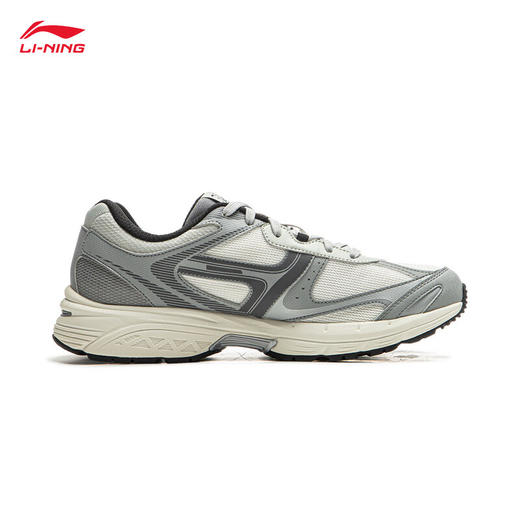 李宁 奔腾P1000 男女款 2025春季舒适透气回弹休闲慢跑复古跑鞋 商品图3