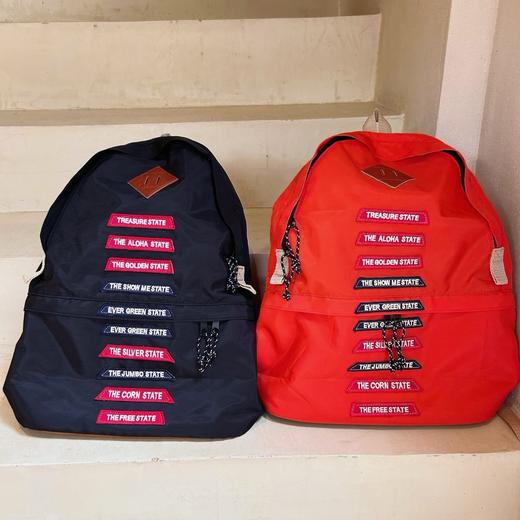 2025新款DD刺绣贴布轻便型双肩包！儿童贴布拼色双肩包旅行包！ 商品图2