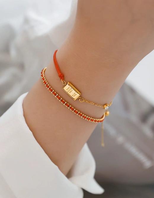 👍限时秒杀¥59❗️早点抢❗️ ❗美国高奢品牌🔥【NATURALLY JOJO鸿运编织红绳手链1条】🌈戴上它一年万事顺遂❗️ 商品图1