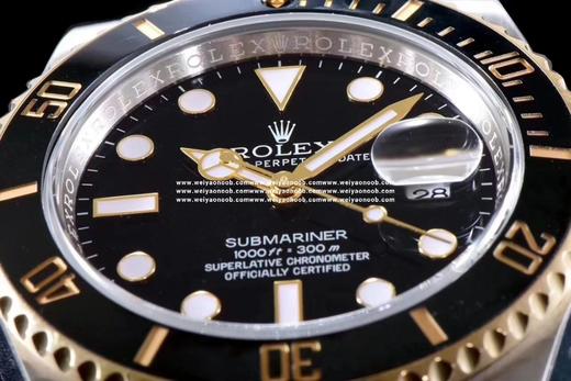 AR神之作 超越不可能 “劳。力。士潜航者系列 具代表的作品, 潜航者水鬼系列, 经典的蚝式表壳表带。间金水鬼2824机🔥40毫米904L精钢蚝式钢表壳，识别度高, 运动却不乏正式感。正品原版开模❕ 商品图3