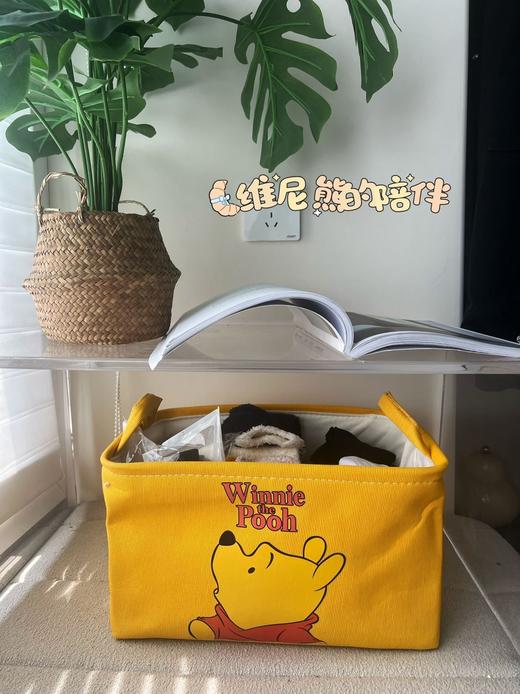 高颜值换季收纳筐！花季5明星同款超火的🌈【迪士尼同款萌趣卡通收纳筐】 上新啦❗超厚实面料耐磨耐用☀️立体挺括收纳容量大拿到🌸手里的那一刻就知道它的好 商品图4