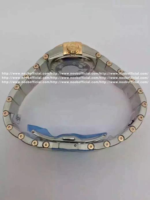 V6新品：欧米茄星座系列PLUMA轻羽腕表，搭载一比一8520机芯，天然蓝色炫彩贝母表盘，表扣轴承采用与正品一样的材质，一比一的做工，市场公认好的版本！ 商品图10