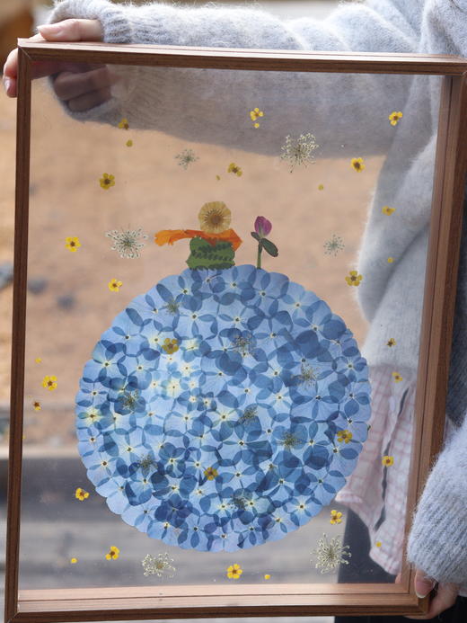 小王子押花相框 商品图2