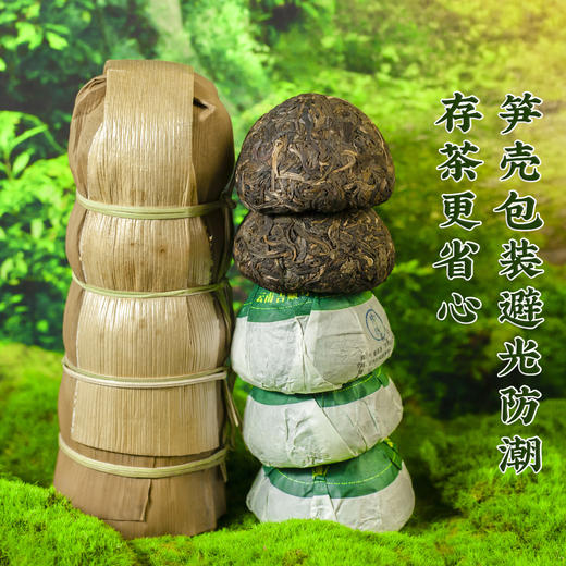 【2025春茶】吉顺号特制甲沱南糯山古树春茶100克*5沱笋壳包装 商品图4