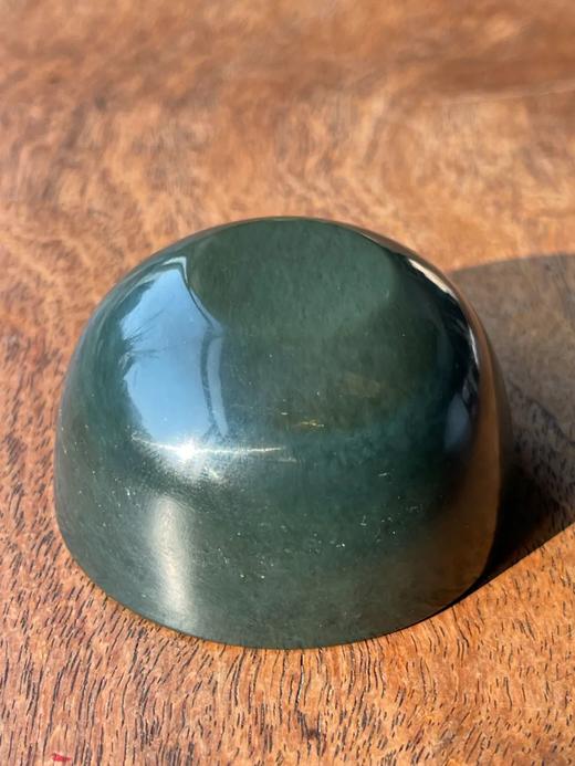 和田碧玉雕敝口杯，顺丰包邮 商品图6