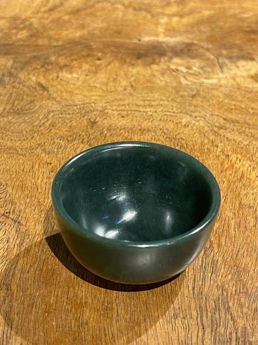 和田碧玉雕敝口杯，顺丰包邮 商品图1