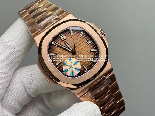 PF百达翡丽鹦鹉螺系列5711。震撼出品 钢表PP百达翡丽5711全网佳解毒方案，搭配百达翡丽Cal.324自动上链机芯，精钢表带，透底 商品图11