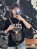 D020949高颜值皮扣设计太给力了复古老花双肩包 商品缩略图3