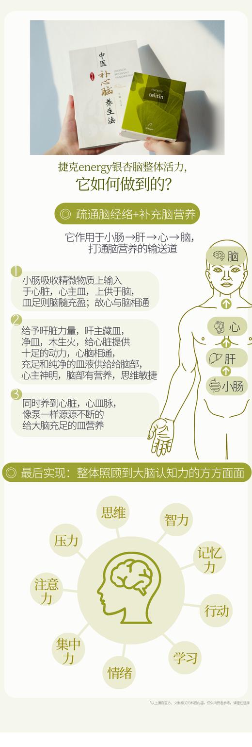 养脑/提高记忆力！捷克ENERGY安能聚银杏胶囊90粒 补脑/ 预防痴dai/ 改善建忘和认知功能！3岁以上全家适用~ 商品图6