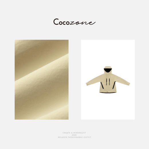 COCO ZONE 春季户外运动风撞色显瘦连帽外套CD1A0063 商品图2