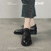 ZHR真皮单鞋女2025新款简约英伦小皮鞋时尚ins乐福鞋系带软底单鞋 商品缩略图7