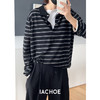 棉仓3561505020-IACHOE羊毛条纹针织衫保暖冬装 商品缩略图2