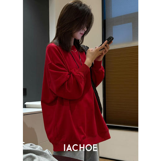 棉仓3571508001-IACHOE长袖多色卫衣 商品图1