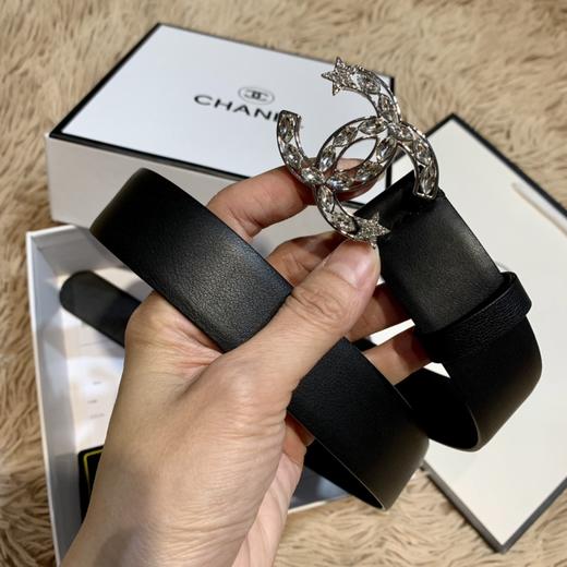 香家女士腰带！好看，推荐😘😘😘，高品质水钻腰带，柔软胎牛皮，手感细腻耐用！宽:3cm 商品图0