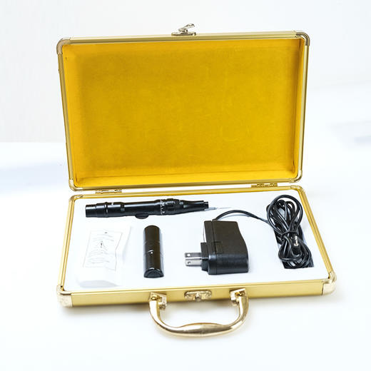 BL-A007 充电式纹绣微针两用机(金黄色盒子） 商品图3
