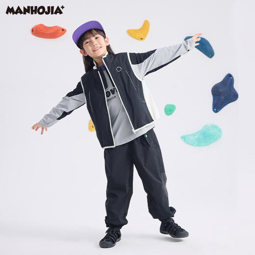 【熊朋友】漫画家25春Teflon三防户外运动防水防污防油高尔夫马甲 商品图4