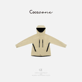 COCO ZONE 春季户外运动风撞色显瘦连帽外套CD1A0063
