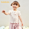 【爆品主推】巴拉巴拉宝宝短袖t恤婴儿女童上衣2025新款夏装甜美精致洋气舒适 商品缩略图0
