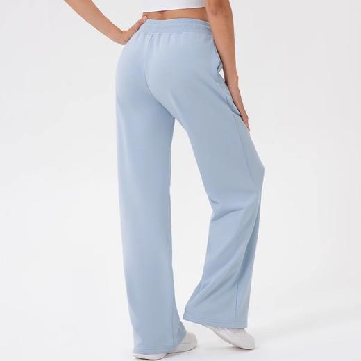 跃牌【欲动春风】系列 秋冬款高腰抽绳阔腿裤宽松休闲瑜伽健身跑步长裤24322 商品图4