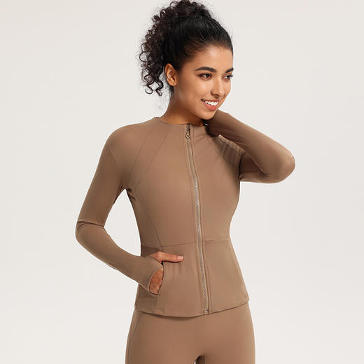 【云优选】147元任选3件 不满3件不发货 （周六周天不发货）跃牌蚂蚁运动系列 春秋修身运动外套（支持7天无理由） 商品图4