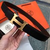 马家 腰带 拉丝扣头，荔枝纹配平纹牛皮，双面使用，一带当两带👍 💅🏻🎁配专柜全套包装！ 商品缩略图0
