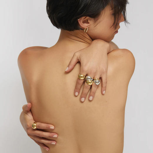 ZAHAR MAGGIE RING - 金色/银色 商品图0