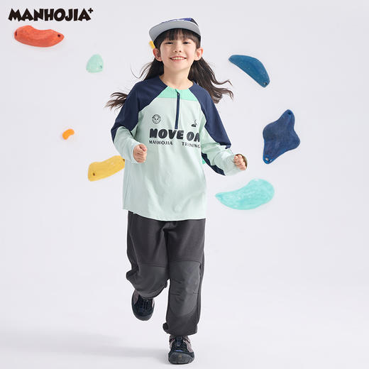 【熊朋友】漫画家25春城市轻户外吸湿速干抗菌防晒运动训练长袖T 商品图4