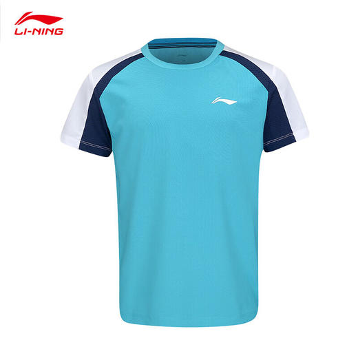 李宁（LI-NING）儿童T恤春夏季大童网球服学生速干凉爽短袖AAYU598比赛短袖童装青少年款 商品图4