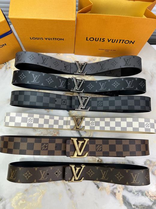 驴家 新款腰带 👑滚砂复古五金扣头 条纹状，简单易搭 商品图0