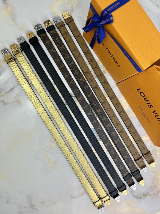 驴家 女士新款腰带，老花搭配小牛皮自动带🐂腰带，长度自由调节，精致小巧 商品图2