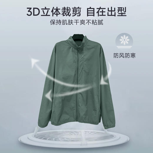 跃牌【欲动春风】男装系列 秋冬运动外套立领拉链夹克户外防风长袖开衫跑步健身上衣41611 商品图3