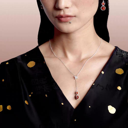 福星高照葫芦调节项链 商品图1