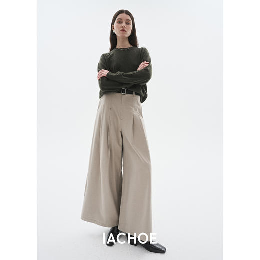 棉仓3561518005-IACHOE超大阔腿裤 商品图3