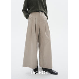 棉仓3561518005-IACHOE超大阔腿裤