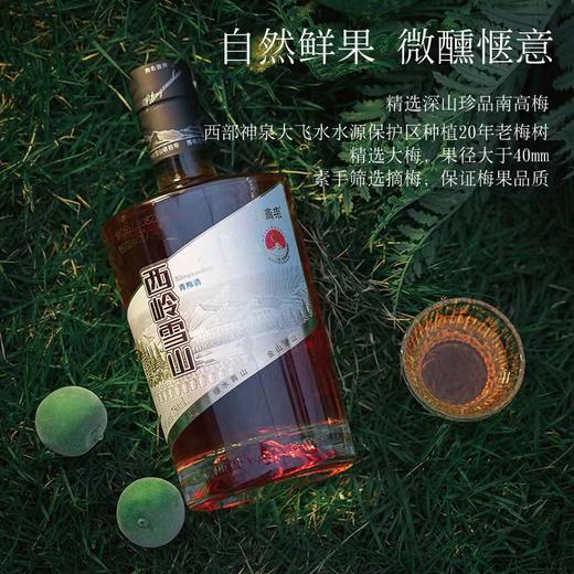 大邑特产望青来西岭雪山青梅酒【金山】750ml 12.8度 无添加 商品图2
