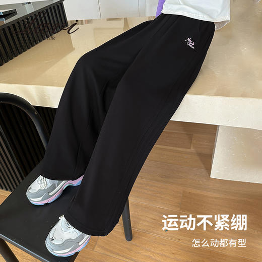 【清仓捡漏】【130 140 160】【LAVI】女童春秋卫裤中大童阔腿长裤 商品图6